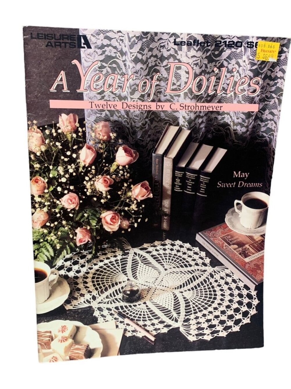 Leisure Arts A Year Of Doilies Twelve Designs By C. Strohmeyer Pattern Book